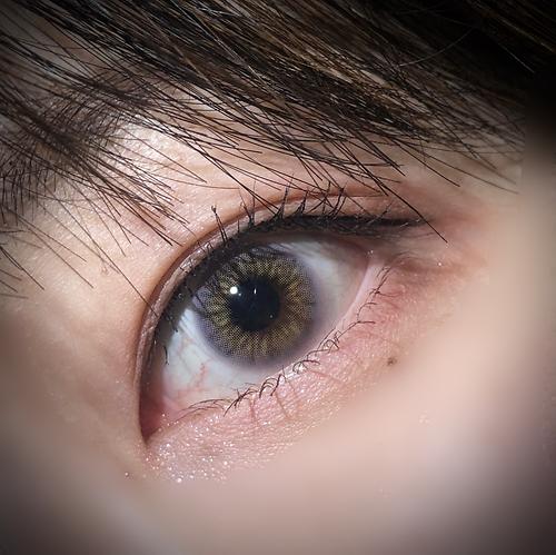 1ヶ月カラコンおすすめ通販poplens ラベンダーゴールドカラコン Lavender Gold