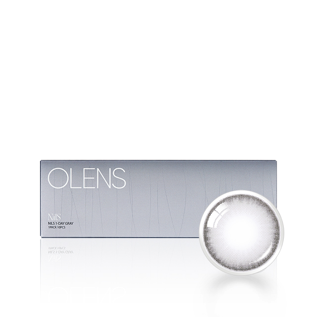 グレー目ん玉 Double Tint 1day｜OLENSのカラコンレポ・着画口コミ - \ガラス玉の