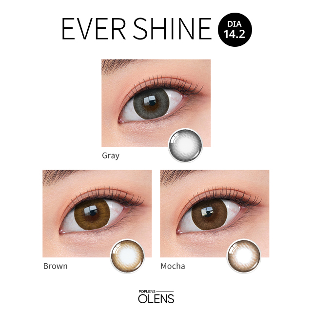 グレー目ん玉 Double Tint 1day｜OLENSのカラコンレポ・着画口コミ - \ガラス玉の