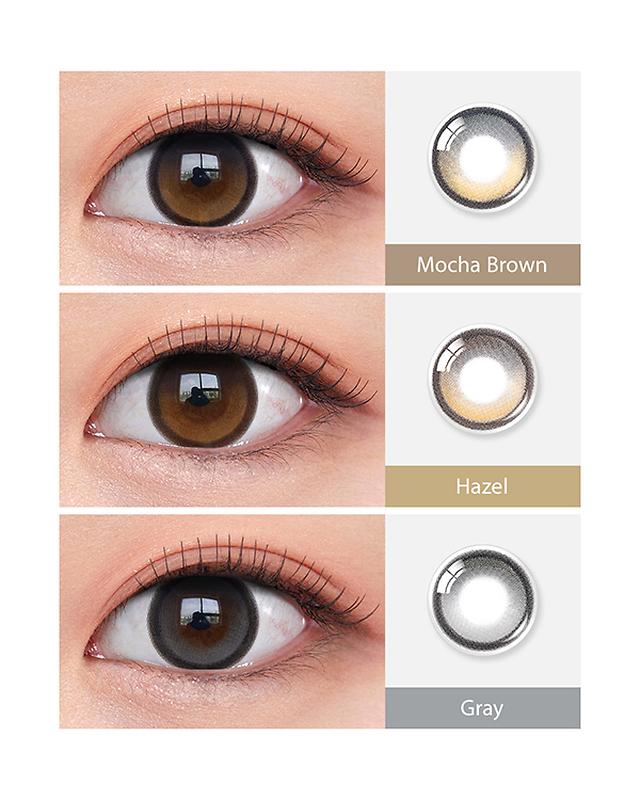 QUEEN'S HENNA 3パックセット（ナチュラル、モカ、ブラウン） POPLENS